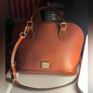 Vintage Dooney & Bourke Brown Purse Bag